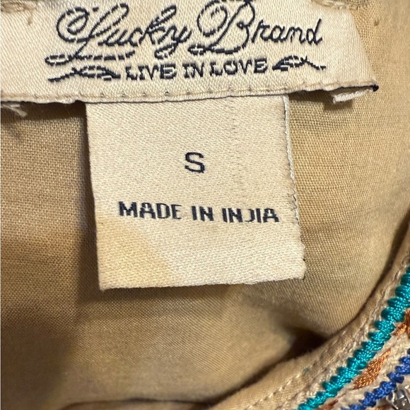 Lucky Brand bohemian dress, size S - Picture 9 of 12